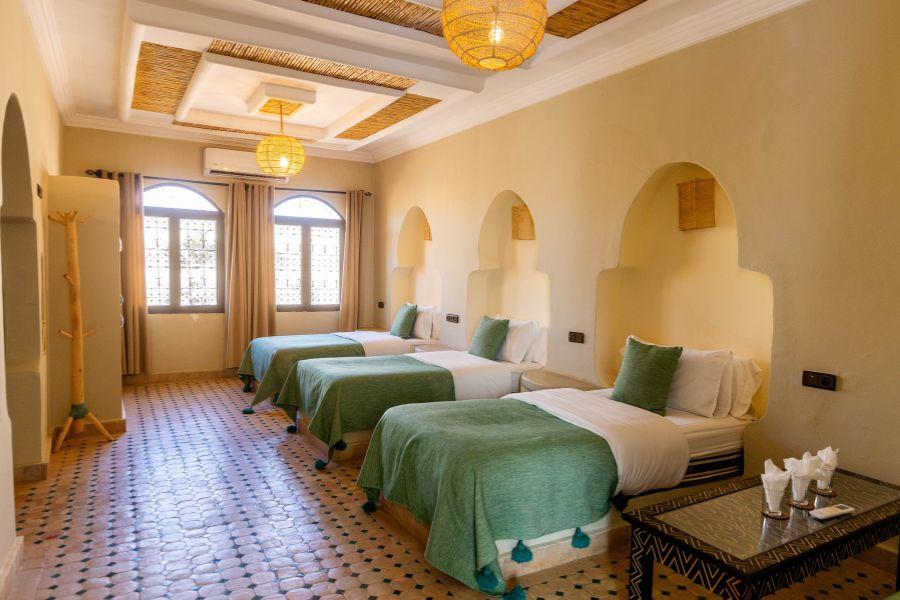 Chambre Triple de Luxe - Riad La lun 