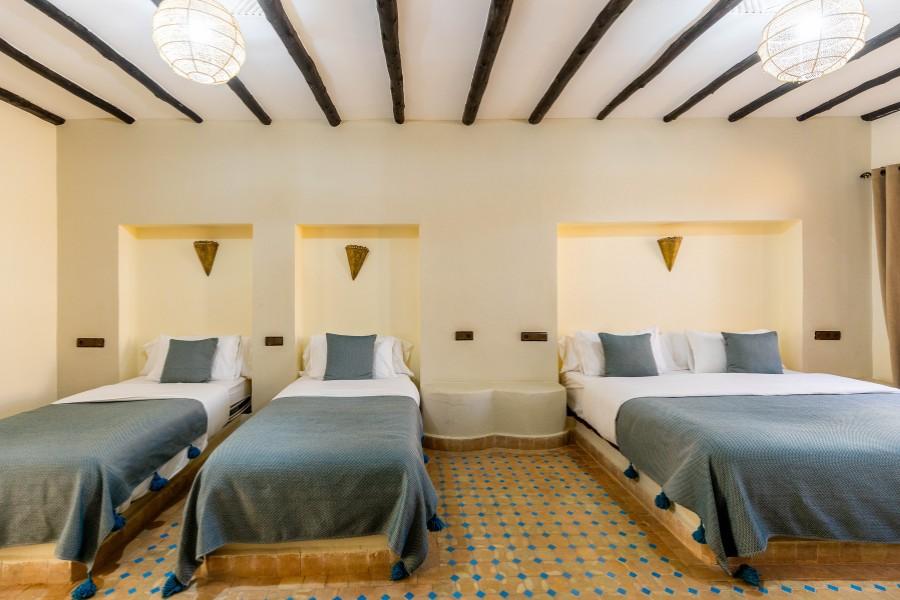 Chambre Triple de Luxe - Riad La lun 