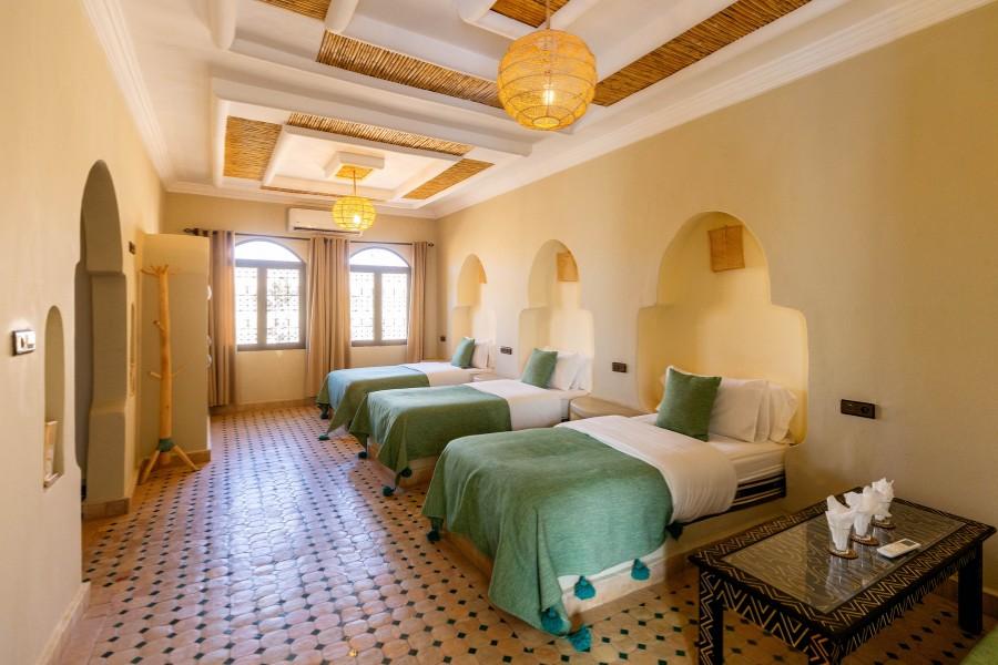 Chambre Triple de Luxe - Riad La lun 